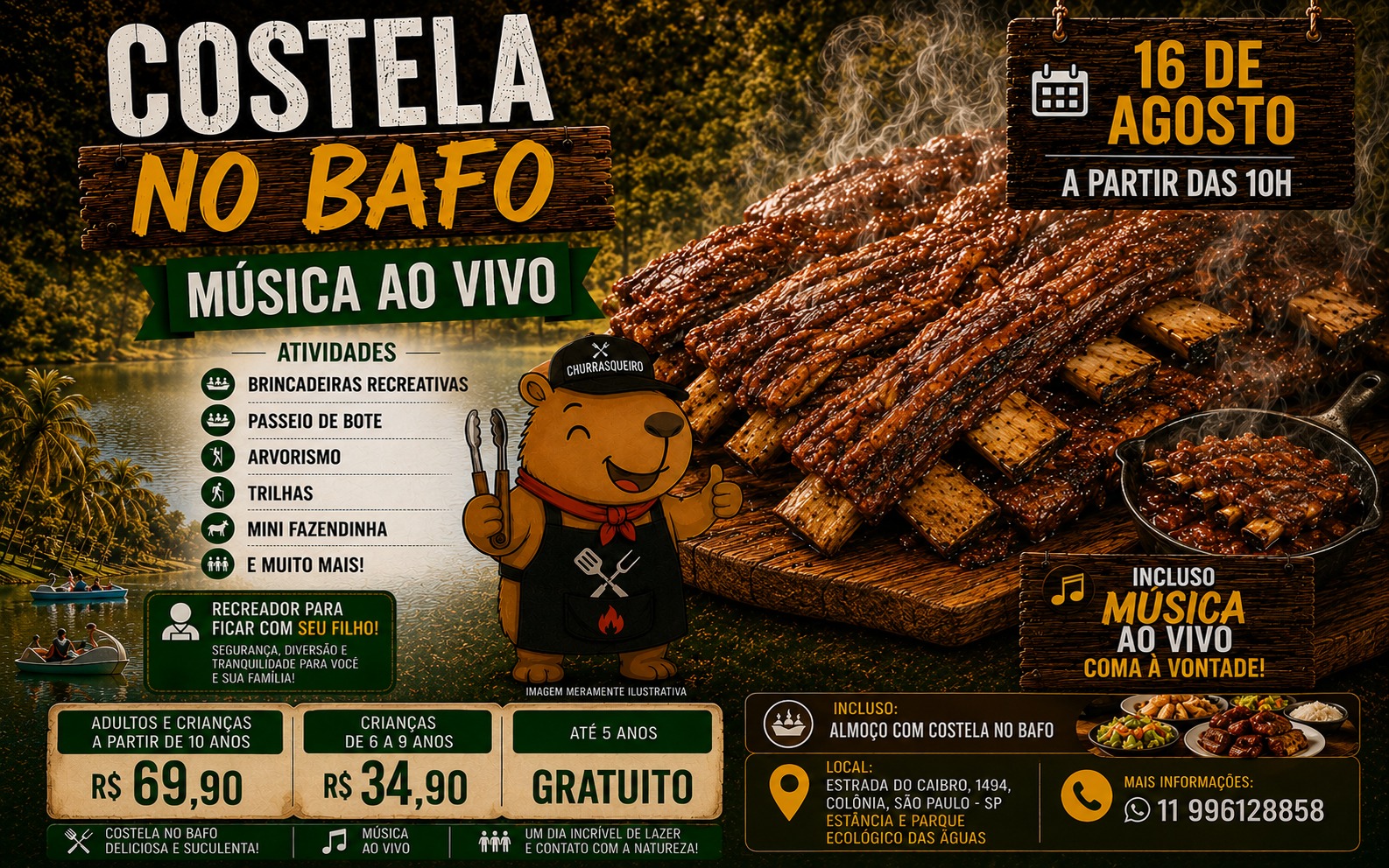 Costela no bafo
